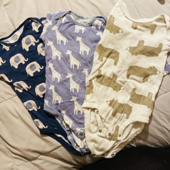 Long Sleeve Animal Onsies - Picture 1 of 4